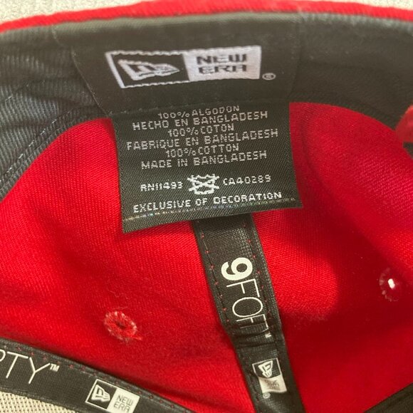 Art in Motion Concours Red Hat Cap Monticello NY Motor Club Car New Era New - Picture 5 of 6